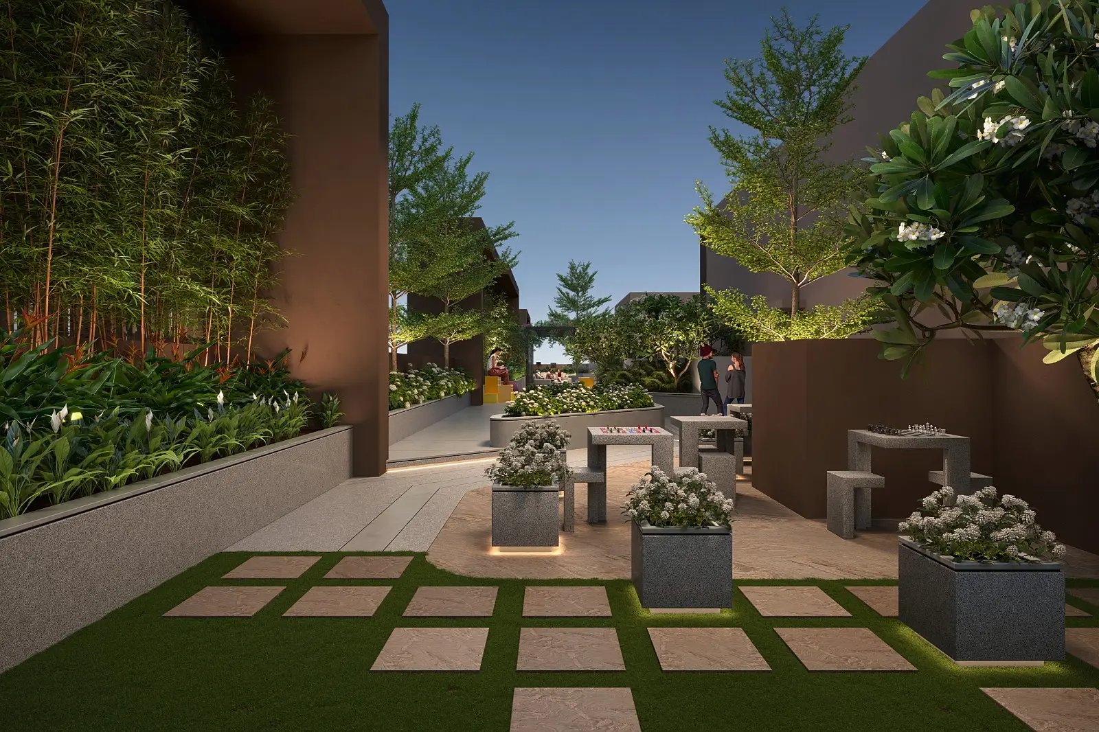 Evara yoga lawn
